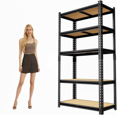 5 Tier Garage Shelving, Adjustable Heavy Duty Garage Shelves,Metal Storage Shelv