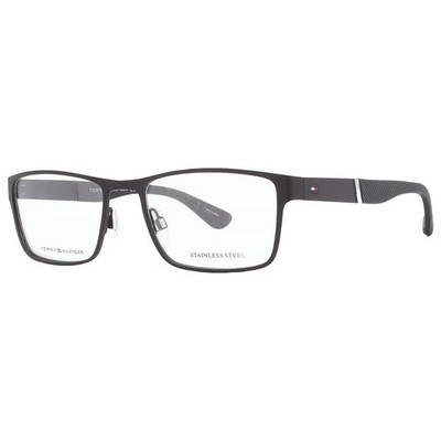 Tommy Hilfiger Demo Rectangular Men's Eyeglasses TH 1543 0003 54 TH 1543 0003 54