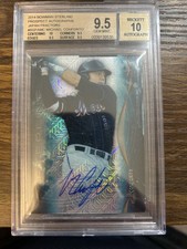 MICHAEL CONFORTO #/5 2014 BOWMAN STERLING ON CARD AUTO JAPAN FRACTOR BGS 9.5 RC