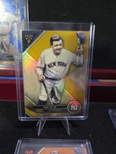 2017 Topps Triple Threads Babe Ruth #67 Yellow #/99. Wow. Rare.