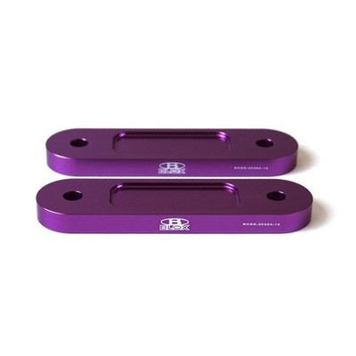 Blox Racing 12mm Front Bump Steer Kit with Hardware Purple for 00-09 Honda S2000