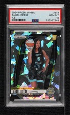 2024 Panini Prizm WNBA Ice Prizm Angel Reese #147 PSA 10 GEM MT 1as0