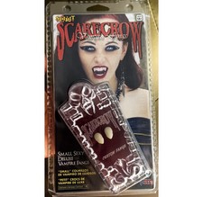 Vampire Fangs Deluxe NEW SEALED PACKAGE 