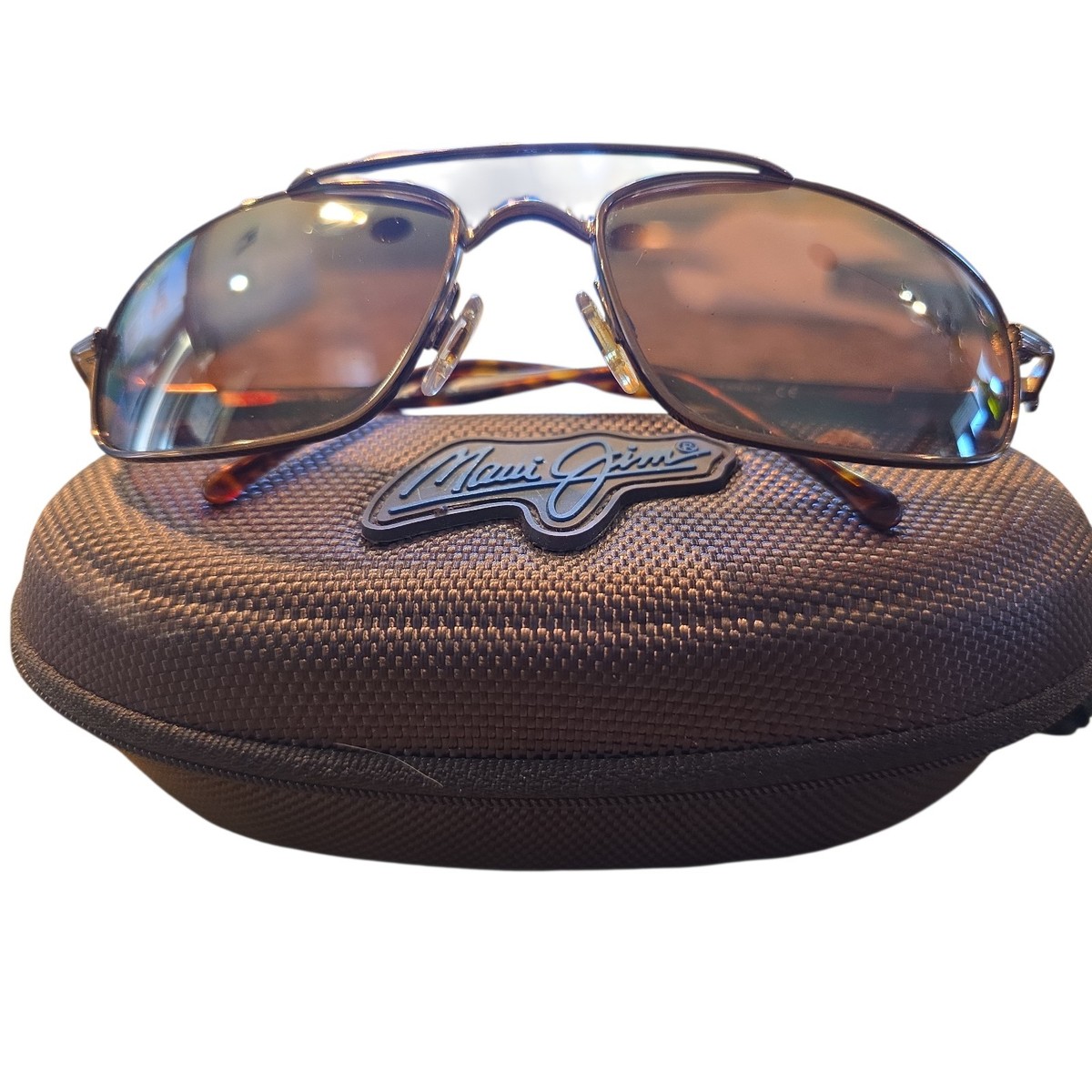 Maui Jim Kahuna MJ 162 23 Copper Metal Frame + HCL Bronze