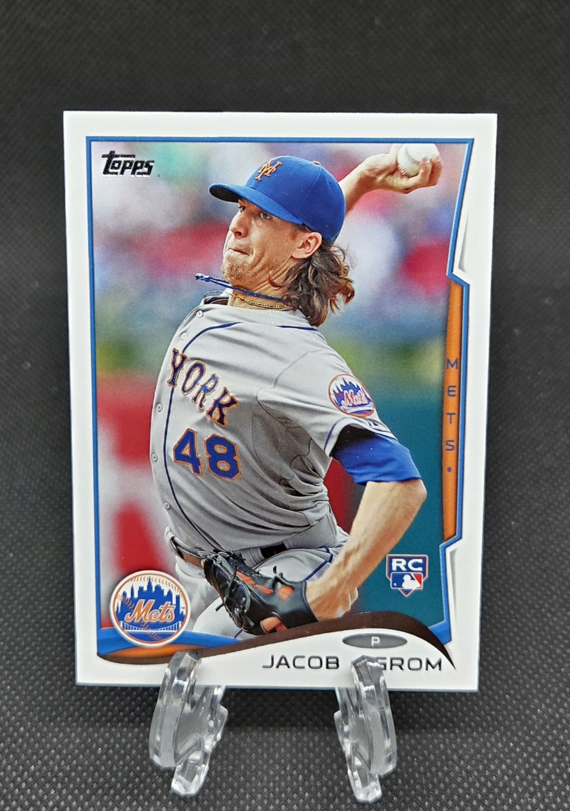 2014 Topps Update Jacob deGrom Flagship Rookie RC #US-50 - New York Mets 