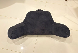 Black Memory Foam Back Pillow Travel Pillow