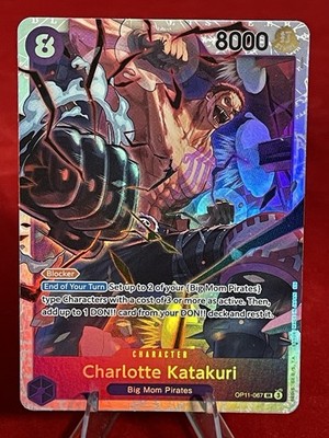 One Piece CCG - Charlotte Katakuri SR OP11-067 A Fist of Divine