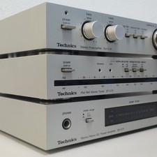 Technics Micro Series Preamp SU-C01 Phono MM/MC, Power amp SE-C01, ST-C01 Tuner
