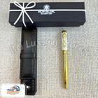 🥇 AUCTION MB Solitaire Gold Barley Fountain Pen Box & Pouch — photo 2