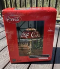 Coca Cola Vintage 15" Tall Acrylic Stained Glass Tiffany-Style Accent Lamp NIB