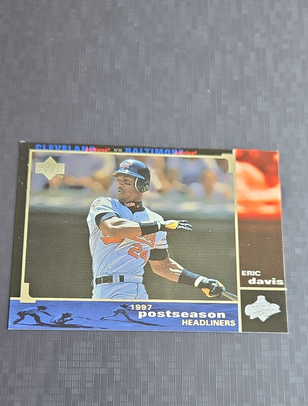 1998 Upper Deck - Postseason Headliners Eric Davis #424