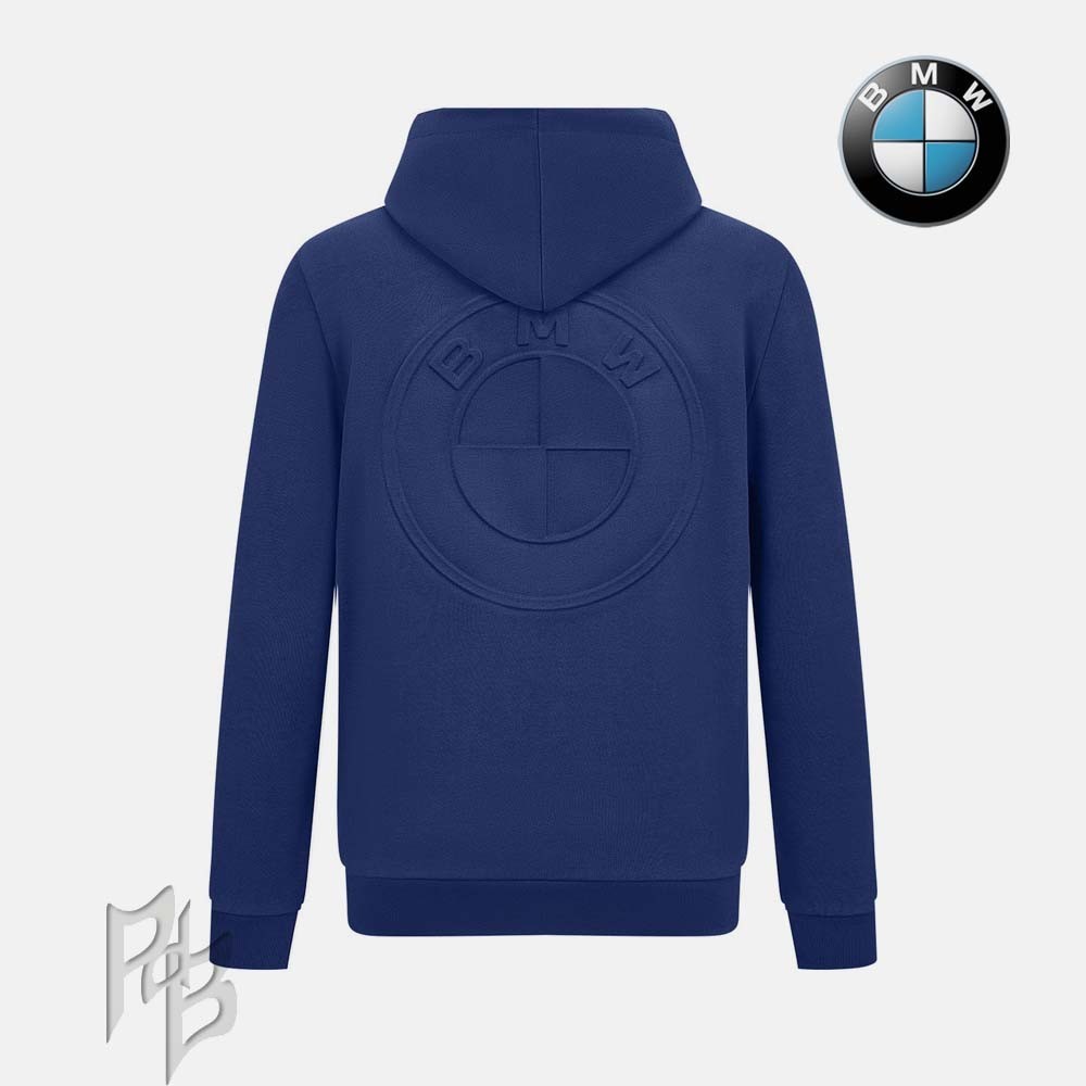 Genuine Brand-NEW BMW MEN’S WOMEN’S Unisex Sweatshirt Hoodie - Embossed Logo