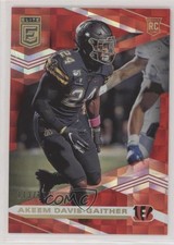 2020 Panini Donruss Elite Rookies Red 113/399 Akeem Davis-Gaither #162 0z8z