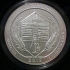 2015 P  America The Beautiful Homestead 5oz Silver Coin w/Box/Coa Nebraska