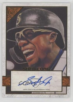2020 Topps Gallery Orange Auto 3/25 Shed Long #69 Auto 0jm6