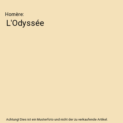 L'Odyssée, Homère