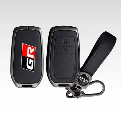THE SPEED SHOP Für Toyota GR Yaris eloxiertes Metall Schlüsselschutz und Schlüsselring Geschenk Zubehör