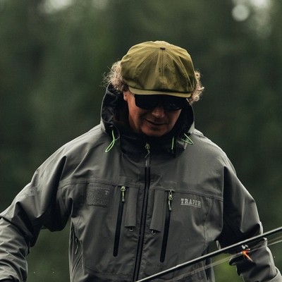Sterkowski SHELBY SALMON Gewachste Baumwolle Klassischer Peaky Mütze Grün Khaki