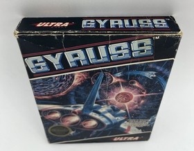 Gyruss Nintendo NES Game 1989 CIB Complete with manual Boxed Vintage Vtg Shooter