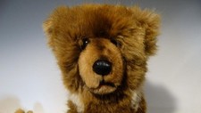 1982 STEIFF JUNIOR PETSY TEDDY BEAR 2877/30 30CM 12 INCHES WOVEN FUR
