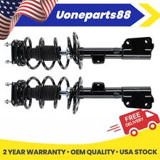 Pair Front Struts For Ford Explorer AWD 2011 2012 2013 w/ Coil Springs Assembly