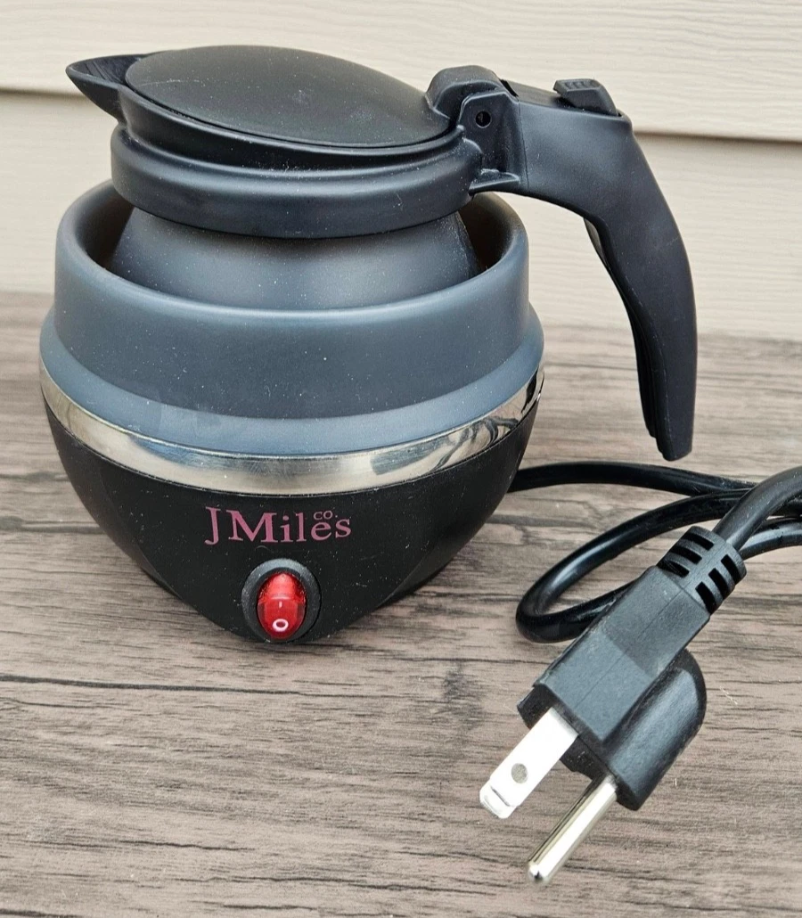 JMILES Travel Portable Foldable Electric Kettle Small Collapsible R5