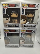 Stranger Things Ghostbusters Funko Pop Mike 546 Will 547 Lucas 548 Dustin 549 x4