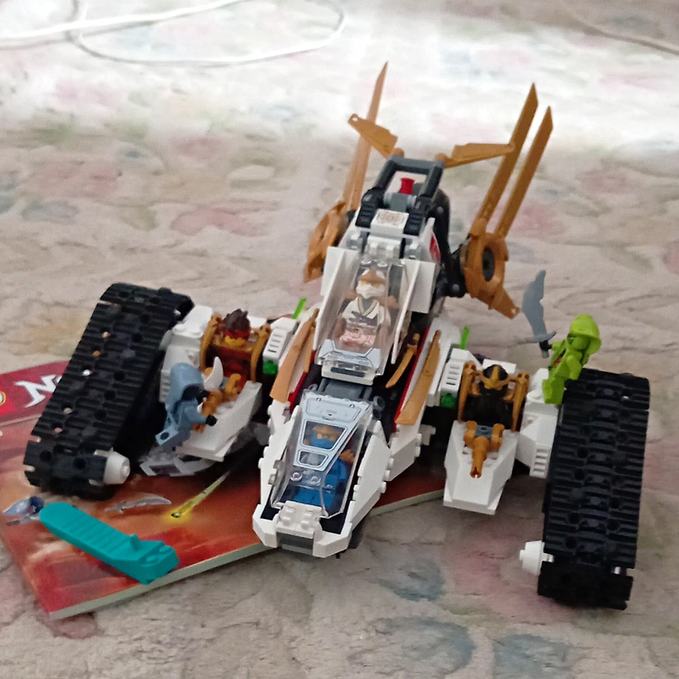 LEGO NINJAGO Ultra Sonic Raider 71739 With Minifigures (One Missing), photo 1 of 5