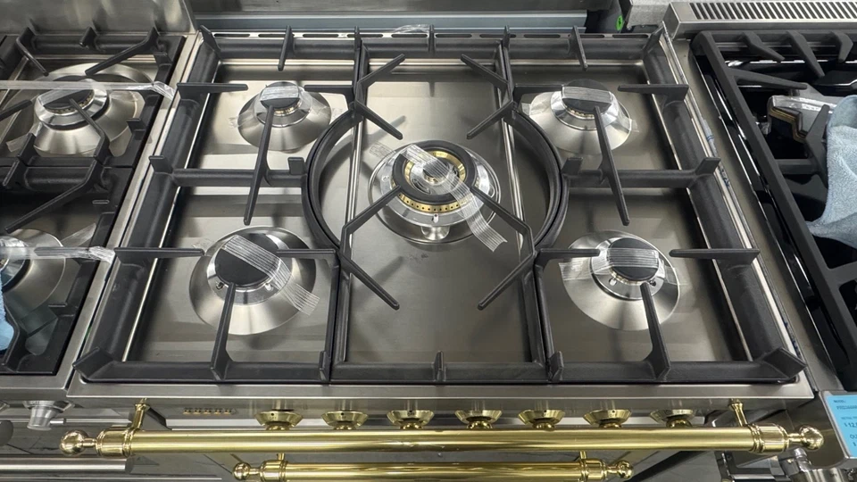 ILVE UPN76DMPI 30 pulgadas nostalgia - doble rango de combustible con 5 quemadores sellados Foto 3 de 4