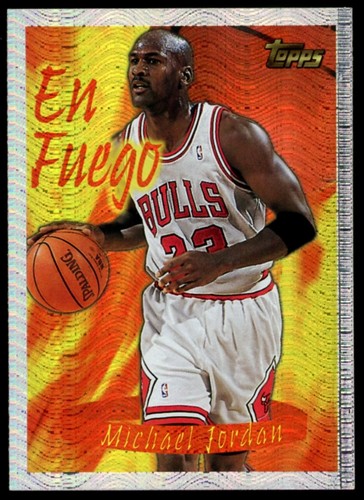 Michael Jordan #1 — 1996 Topps Season's Best basketball card