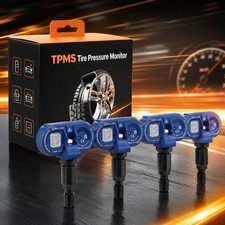 4PCS NEW FOR Tesla Model 3 S X Y Bluetooth TPMS Sensor  Black Nut 1490701-01-E