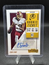 2018 Panini Contenders #256 Cam Sims