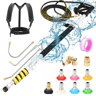 #ad #ad Pressure Washer Extension Wand 24 Feet with Telescoping Pressure Washer Wand... $164.39