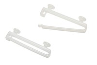 Gardinenschienen Schlaufengleiter 10Mm Kunststoff Weiß Gardinia Modell-Nr