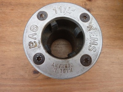 REMS Neu 1 1/4'' BSPT EVA SCHNELLWECHSEL ROHRGEWINDE SCHNEIDKOPF. RH.