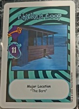 ULTRA RARE WHITE BORDER DEMO CARD CHICKEN COOP SCOOBY DOO FANS AND CCG