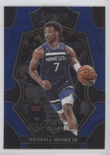 2022-23 Panini Select Premier Level Blue Wendell Moore Jr #200 y0i