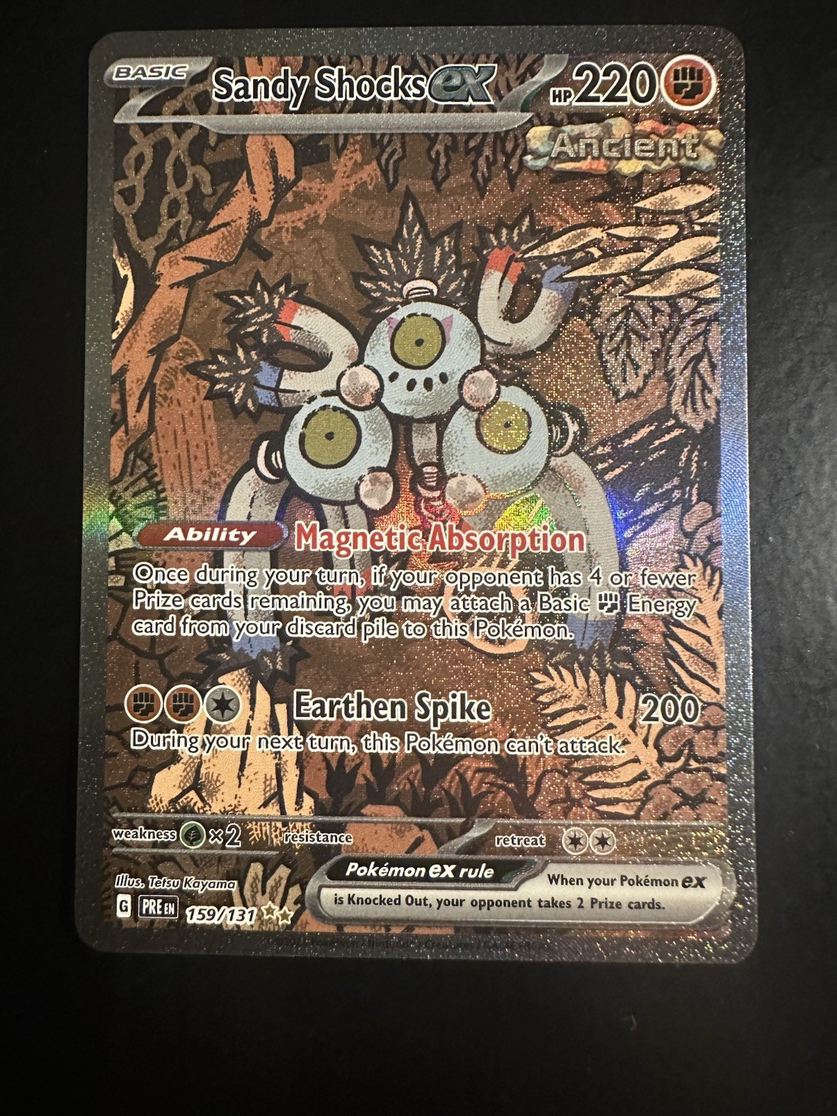 Sandy Shocks ex - 159/131 - Pokemon Prismatic Evolutions Special Illustration NM
