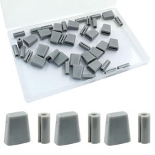 40 PCS Gray Hard Rubber Feet Kitchen Sink Grid Protector Wire Rack Bumpers