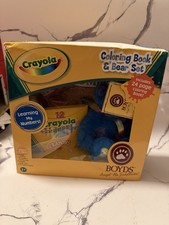 Brown Boyds Bears Bears On The Farm  Teddy Bear, Coloring Book and Crayons