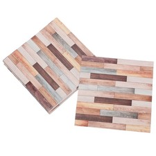  10 Pcs Self Adhesive Floor Tiles Miniature Flooring Building Materials