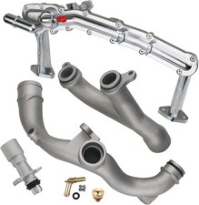 Upgraded Metal Coolant Water Pipe System Kit Compatible with Land Rover Range