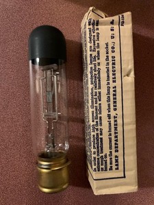 GE Precision Lamp Bulb for Movie Projector, 120V More Than 500W RC-124