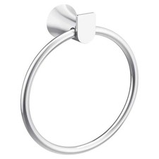 MOEN Genta Wall Mounted Closed Round Screw-In Towel Ring in Chrome BH3686CH