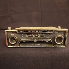 Becker Mexico Cassette Vollstereo Radio Used Mercedes Oem