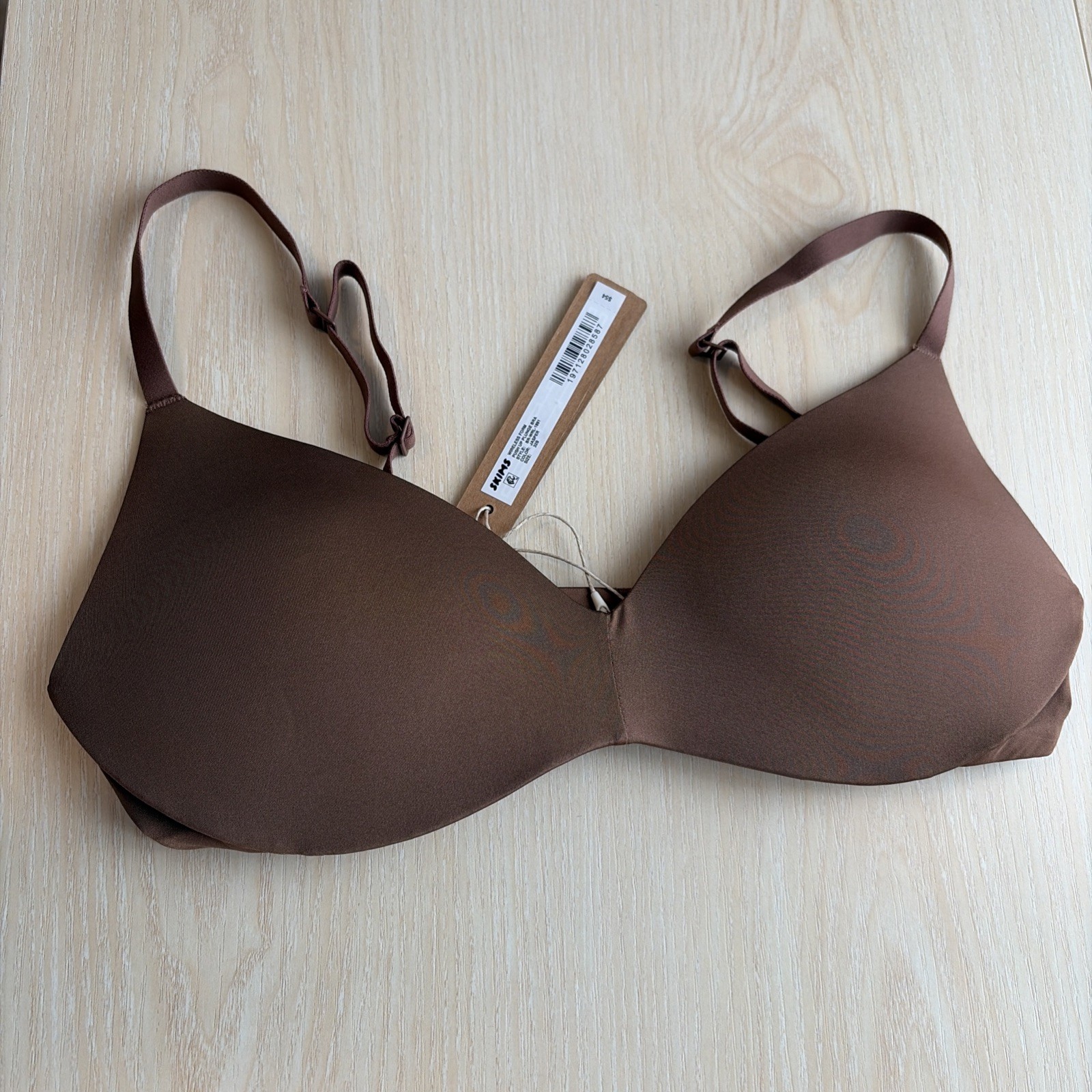 Skims Wireless Form Push Up Bra Size 32b Jasper