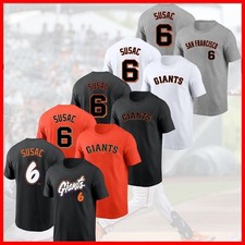 ✅ HOT Welcome Daniel Susac #6 San Francisco Giant Baseball Name & Number For Fan