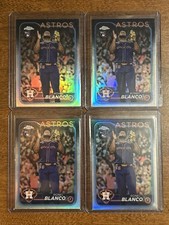 2024 Topps Chrome Update Series - Ronel Blanco #USC125 Refractor (RC) x4