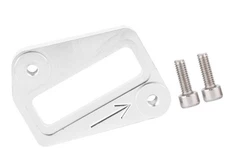 Aluminum Alloy Maf Sensor, Silver Mass Airflow Sensor for 4” Pipe, Waterti