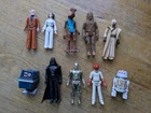 1977 - 1983 Star Wars Vintage Lot. Sand People Princess Leia Darth Vader R5-D4